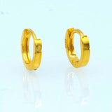 14k Gold-Plated Sterling Silver Huggie (Pair)