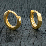 14k Gold-Plated Sterling Silver Huggie (Pair)