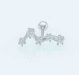 Sterling Silver Constellation Microbar