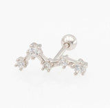 Sterling Silver Constellation Microbar