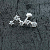 Sterling Silver Constellation Microbar