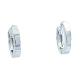 Sterling Silver Huggie 6mm