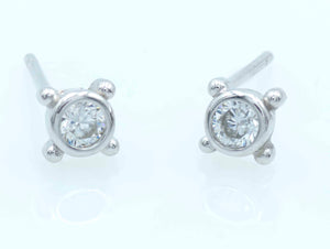 Sterling Silver Earring 5 mm in diameter