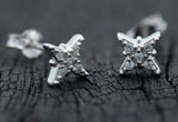 Sterling Silver mini Star earrings